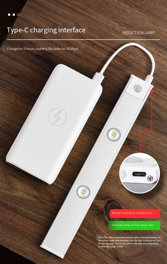 LuminaCart™ Magnetic Motion-Sensor LED Strips
