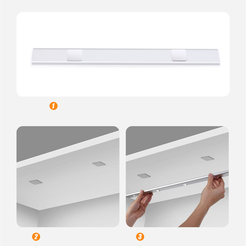 LuminaCart™ Magnetic Motion-Sensor LED Strips