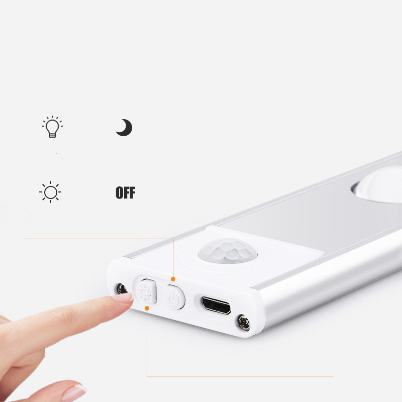 LuminaCart™ Magnetic Motion-Sensor LED Strips